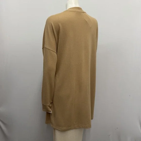 Sanctuary Open Cardigan Duster Cashew Tone NWT $99.00 Size Large L - Picture 3 of 5